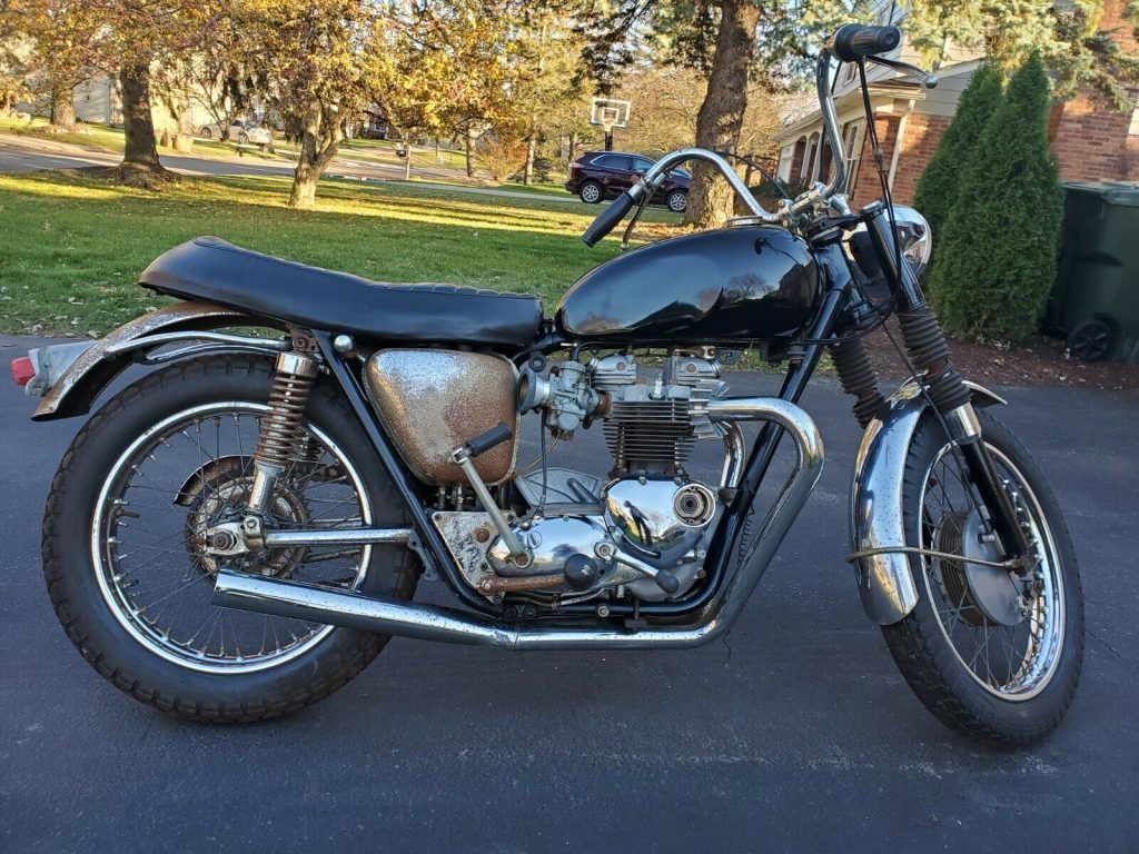 1965 Triumph Bonneville T120r 650cc motorcycle