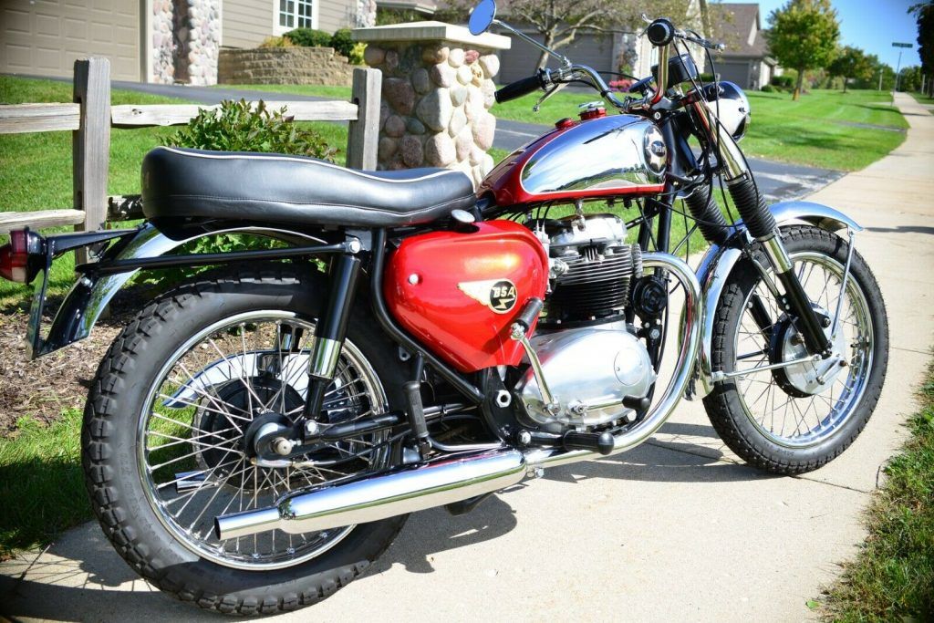 1964 BSA Cyclone Restored Cosmetically AND Mechanically, Proper Motor/Frame/Title
