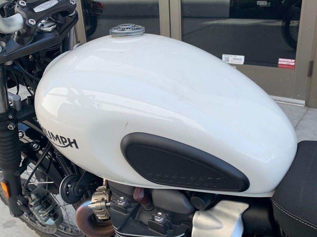 2019 Triumph Street Scrambler Fusion White